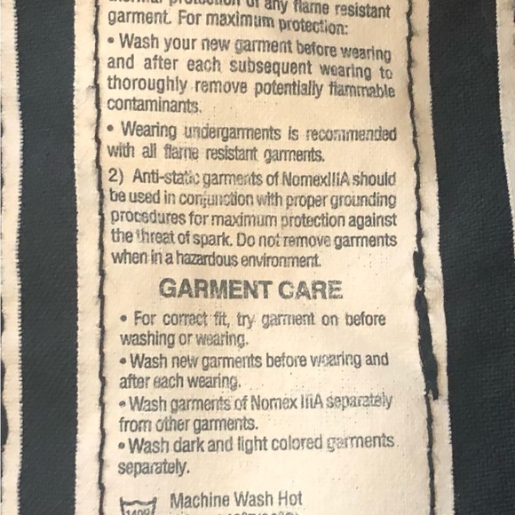 Firefighters/Workrite Benchmark/ NOMEX IIIA uniform pants/USA/ Navy Blue/36x31 - Picture 4 of 14